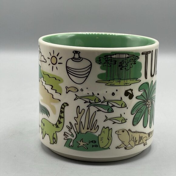 Starbucks Mexico Been There Series Collectible Ceramic Mug Tulum 14Oz Retail Box - Picture 8 of 9